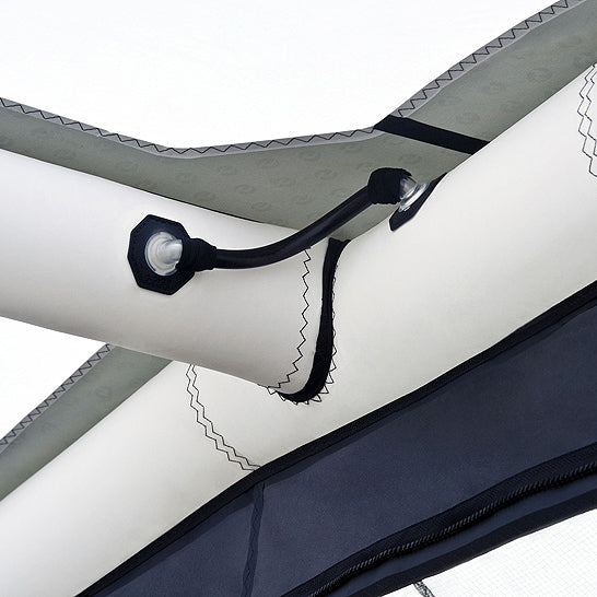 busvorzelt detailansicht schlauch