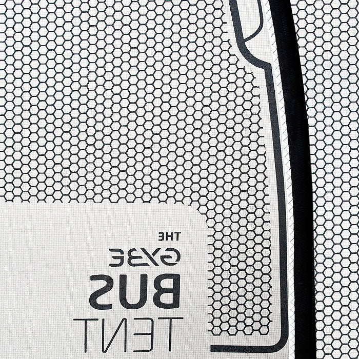 busvorzelt detailansicht